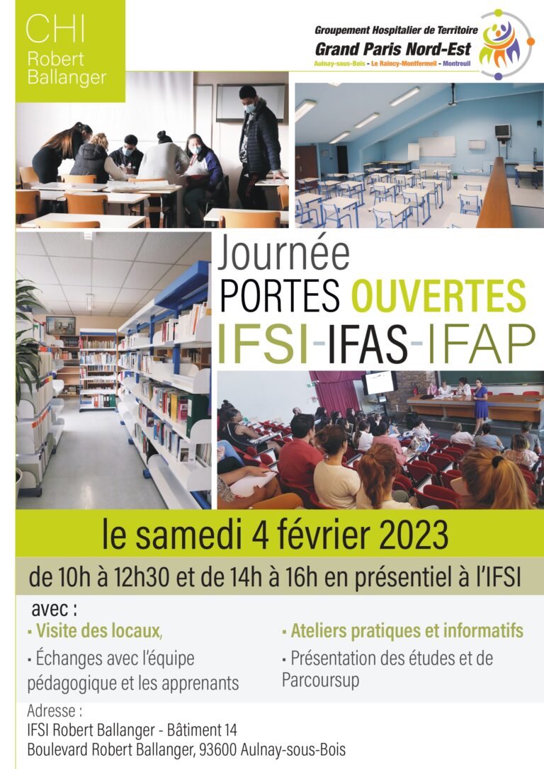 Journ E Portes Ouvertes Ifsi Ifas Ifap Ght Gpne